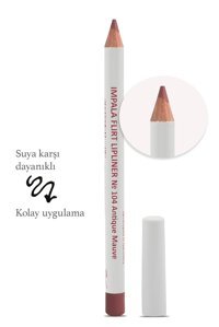 Impala No:104 Suya Dayanıklı İnce Kalıcı Mat Dudak Kalemi Gül Kurusu