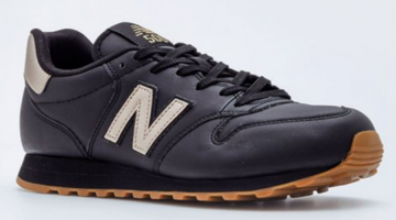 New Balance 500 GW500TGB Bağcıklı Kadın Günlük Ayakkabı Siyah