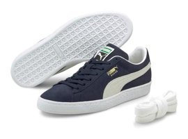 Puma Suede Classic XXI 374915-04 Bağcıklı Kadın Günlük Ayakkabı Lacivert