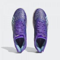 Adidas D.O.N. Issue 4 HR0710 Ortopedik Bağcıklı Unisex Basketbol Ayakkabısı Lila
