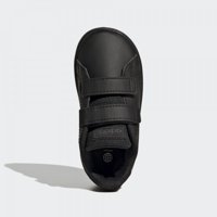 Adidas Advantage Lifestyle Court Two Hook-And-Loop GW6497 Cırtlı Erkek Çocuk Günlük Ayakkabı Siyah