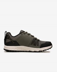Skechers Escape Plan 51591-OLBK Ortopedik Su Geçirmez Bağcıklı Erkek Outdoor Ayakkabısı Haki
