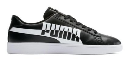 Puma Smash V2 Max 371135-04 Ortopedik Bağcıklı Unisex Günlük Ayakkabı Siyah