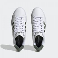 Adidas Grand Court Cloudfoam Lifestyle Court Comfort GY2486 Ortopedik Bağcıklı Erkek Günlük Ayakkabı Beyaz