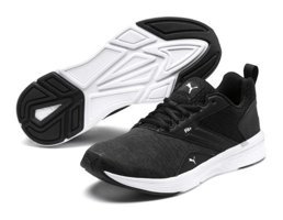 Puma Nrgy Comet 190556-06 Ortopedik Bağcıklı Erkek Koşu Ayakkabısı Siyah
