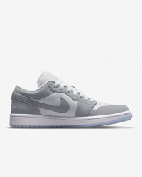 Nike Air Jordan 1 Low DC0774-105 Bağcıklı Kadın Günlük Ayakkabı Beyaz