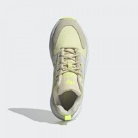 Adidas ZX 22 Boost GW8317 Ortopedik Bağcıklı Kadın Koşu Ayakkabısı Yeşil