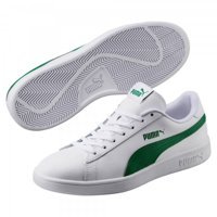 Puma Smash V2 Leather 365215-03 Bağcıklı Erkek Günlük Ayakkabı Beyaz