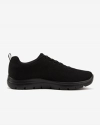 Skechers Summits 232057TK-BBK Ortopedik Bağcıklı Erkek Günlük Ayakkabı Siyah