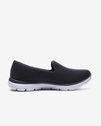 Skechers Summits 896123TK-CHAR Ortopedik Bağcıksız Kadın Yürüyüş Ayakkabısı Antrasit