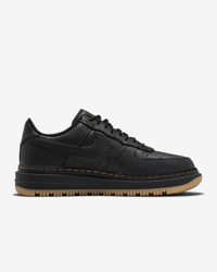 Nike Air Force 1 Luxe DB4109-001 Bağcıklı Erkek Günlük Ayakkabı Siyah