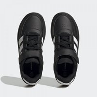 Adidas Breaknet Lifestyle Court HP8968 Bağcıklı-Cırtlı Erkek Çocuk Günlük Ayakkabı Siyah