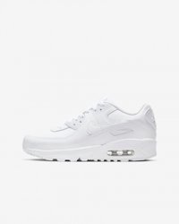 Nike Air Max 90 LTR CD6864-100 Bağcıklı Erkek Çocuk Günlük Ayakkabı Beyaz