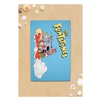 Dogo Mare Looney Tunes The Flintstones Plaj Havlusu Çok Renkli