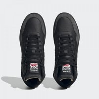 Adidas Hoops 3.0 Mid HP7939 Bağcıklı Erkek Günlük Ayakkabı Siyah