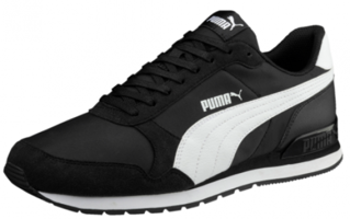 Puma ST Runner V2 NL 365278-01 Bağcıklı Unisex Günlük Ayakkabı Siyah