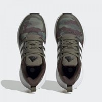 Adidas FortaRun 2.0 Cloudfoam IE1972 Ortopedik Bağcıklı Erkek Çocuk Koşu Ayakkabısı Haki