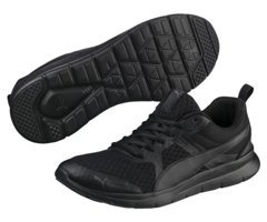 Puma Flex Essential 365268-09 Ortopedik Bağcıklı Unisex Antrenman Ayakkabısı Siyah
