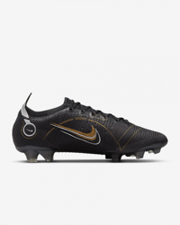 Nike Mercurial Vapor 14 Elite FG DJ2837-007 Bağcıklı Çivili Krampon Siyah