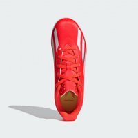 Adidas X Crazyfast Club IF0708 Bağcıklı Halı Saha Ayakkabısı Turuncu
