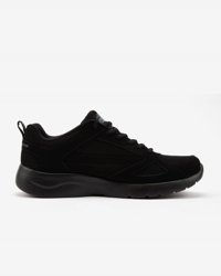 Skechers Dynamight 2.0 Fallford 58363TK-BBK Ortopedik Bağcıklı Erkek Antrenman Ayakkabısı Siyah