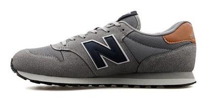 New Balance 500 GM500TSN Bağcıklı Erkek Günlük Ayakkabı Gri