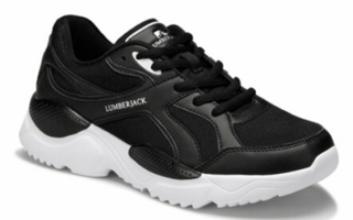 Lumberjack Newton Wmn -100497212 Bağcıklı Kadın Koşu Ayakkabısı Siyah
