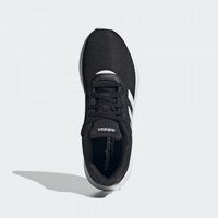 Adidas QT Racer 3.0 GY9244 Ortopedik Bağcıklı Kadın Koşu Ayakkabısı Siyah