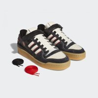 Adidas Forum 84 Low Midwest Kids GW0035 Bağcıklı-Cırtlı Erkek Günlük Ayakkabı Siyah