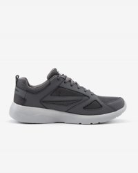 Skechers Dynamight 2.0 Fallford S58363-CCBK Ortopedik Bağcıklı Erkek Antrenman Ayakkabısı Antrasit