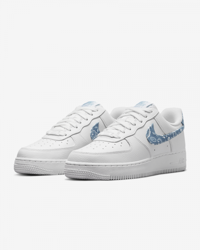 Nike Air Force 1 '07 Essential DH4406-100 Bağcıklı Kadın Günlük Ayakkabı Beyaz