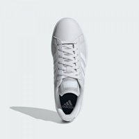 Adidas Grand Court Base 2.0 ID3024 Bağcıklı Erkek Günlük Ayakkabı Gri
