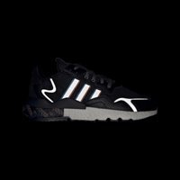 Adidas Nite Jogger H01718 Ortopedik Bağcıklı Erkek Günlük Ayakkabı Siyah