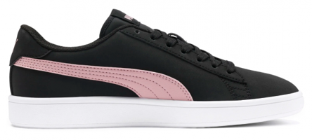 Puma Smash V2 Buck 365160-18 Bağcıklı Kadın Günlük Ayakkabı Siyah