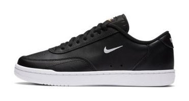 Nike Court Vintage CJ1676-001 Bağcıklı Erkek Günlük Ayakkabı Siyah