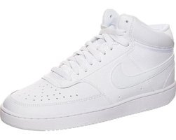 Nike Court Vision Mid CD5466-100 Bağcıklı Erkek Günlük Ayakkabı Beyaz