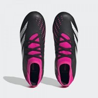 Adidas Predator Accuracy.3 GW4609 Bağcıklı Çivili Krampon Siyah