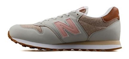 New Balance 500 GW500BCA Bağcıklı Kadın Günlük Ayakkabı Gri