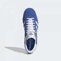 Adidas Gazelle GX2207 Bağcıklı Erkek Günlük Ayakkabı Mavi