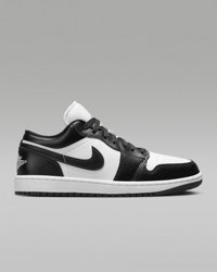 Nike Air Jordan 1 Low DC0774-101 Bağcıklı Unisex Günlük Ayakkabı Siyah