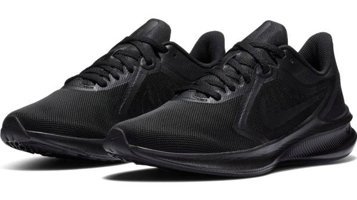 Nike Downshifter 10 CI9984-003 Bağcıklı Kadın Koşu Ayakkabısı Siyah