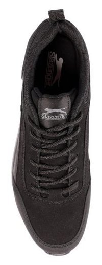 Slazenger Golf SA21LE030-500 Bağcıklı Erkek Günlük Ayakkabı Siyah