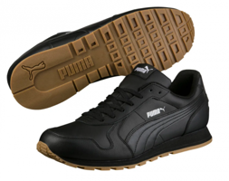 Puma ST Runner Full 359130-08 Bağcıklı Unisex Günlük Ayakkabı Siyah