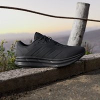 Adidas Galaxy 7 ID8757 Ortopedik Bağcıklı TPU Unisex Koşu Ayakkabısı Siyah
