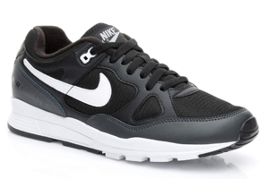 Nike Air Span II AH8047-008 Bağcıklı Erkek Günlük Ayakkabı Siyah