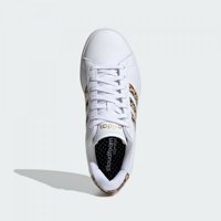 Adidas Grand Court 2.0 ID2994 Ortopedik Bağcıklı Kadın Günlük Ayakkabı Beyaz