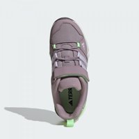 Adidas Terrex AX2R Hook-And-Loop IE7614 Ortopedik Bağcıklı-Cırtlı Traxion Erkek Çocuk Yürüyüş Ayakkabısı Lila