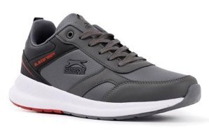 Slazenger Zero SA20RE035-232 Bağcıklı-Cırtlı Erkek Günlük Ayakkabı Gri
