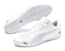 Puma BMW M Motosport Drift Cat Ultra 5 II 306421-02 Bağcıklı Erkek Günlük Ayakkabı Beyaz