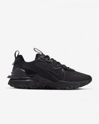 Nike React Vision CD4373-004 Ortopedik Bağcıklı Erkek Günlük Ayakkabı Siyah